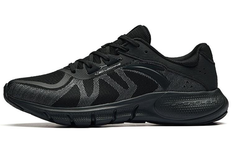 Anta Running Series Sneakers 'Black Grey'