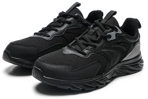 安踏跑鞋系列运动鞋 '黑灰' 912235527-4 Lookbook 安踏跑鞋系列运动鞋 '黑灰' 912235527-4