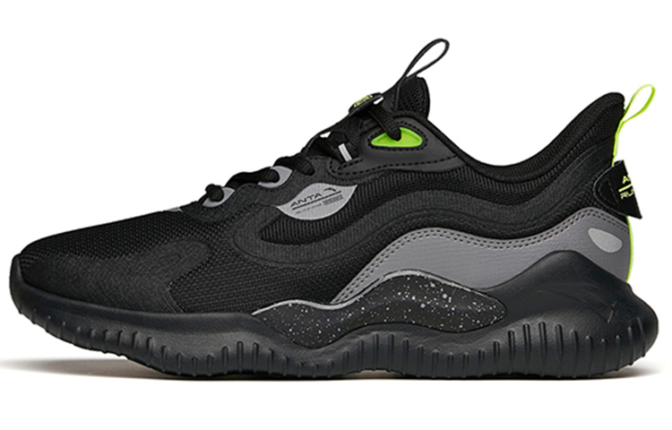 Anta Running Series Sneakers 'Black Grey Green'