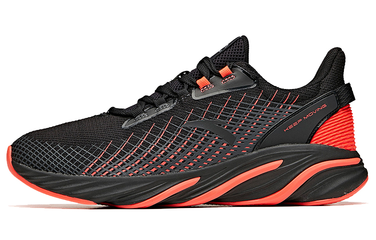 Anta Running Series Low 'Black Grey Red'