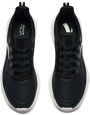 Anta安踏 跑步系列 網面舒適 低筒 跑步鞋 男款 黑灰白 Lookbook Anta安踏 跑步系列 網面舒適 低筒 跑步鞋 男款 黑灰白