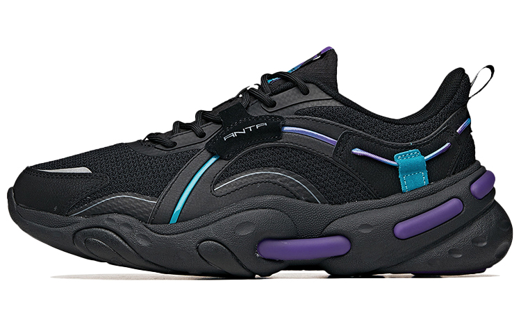 Anta Running Series Low 'Black Purple Blue'