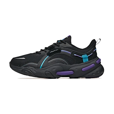 Anta Running Series Low 'Black Purple Blue'