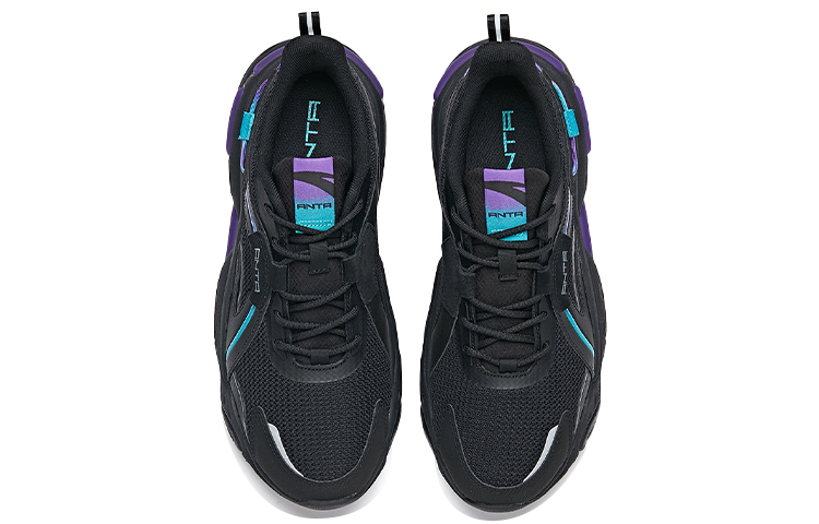 Anta Running Series Low 'Black Purple Blue' 圖 3