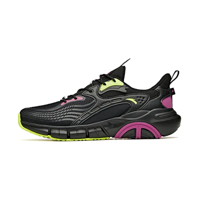 Anta Running Series Low 'Black Purple Green'