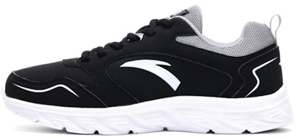 Anta Running Series Sneakers Leather 'Black Grey White' 91645515-1 Anta Running Series Sneakers Leather 'Black Grey White' 91645515-1