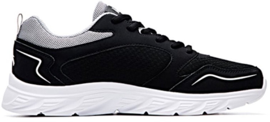 안타 러닝 시리즈 가죽 스니커즈 '블랙 그레이 화이트' 91645515-1 Order 안타 러닝 시리즈 가죽 스니커즈 '블랙 그레이 화이트' 91645515-1