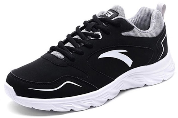 안타 러닝 시리즈 가죽 스니커즈 '블랙 그레이 화이트' 91645515-1 Lookbook 안타 러닝 시리즈 가죽 스니커즈 '블랙 그레이 화이트' 91645515-1