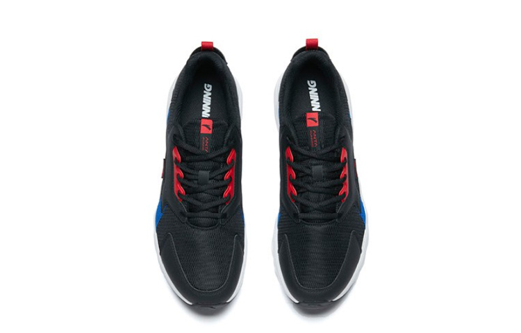 Shop Anta Running Series Low 'Hitam Putih' 111935524R-4