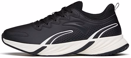 Anta Running Series Sneakers Leather 'Midnight Black' 112145523-7 Anta Running Series Sneakers Leather 'Midnight Black' 112145523-7