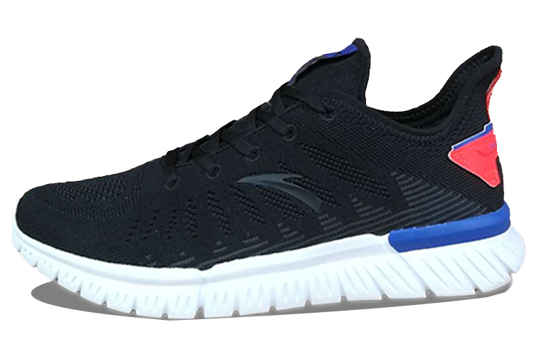 Buy 安踏 跑步系列 低幫 跑步鞋 男款 黑白藍