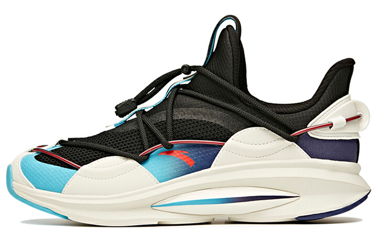 Anta Running Series Low 'Black White Blue' 912045513-5