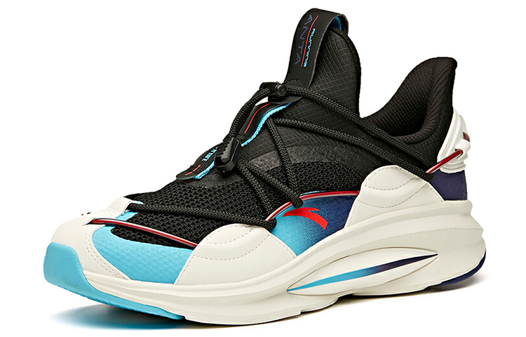 Order Anta Running Series Low 'Black White Blue' 912045513-5