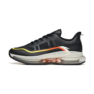 Anta Running Series Low 'Bubble Full Palm Cushion Black and White'