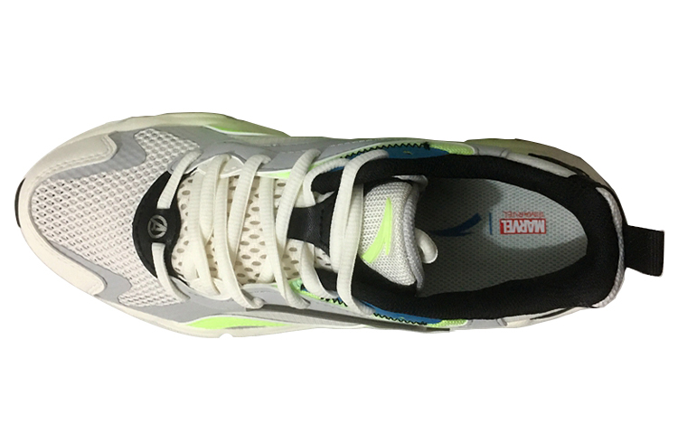 Order 安踏 跑步系列 舒適透氣 低幫休閒跑步鞋 芯片灰