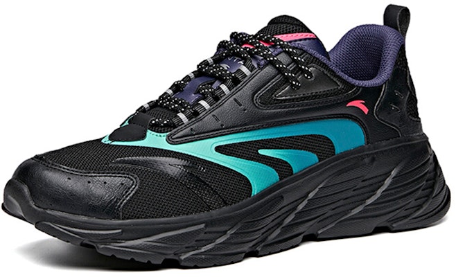 Anta Running Series Low 'City Trace Black Green Blue' 912035558-3 Order Anta Running Series Low 'City Trace Black Green Blue' 912035558-3