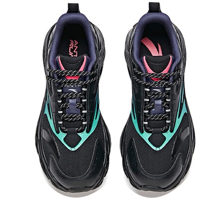 Anta Running Series Low 'City Trace Black Green Blue' 912035558-3 Lookbook Anta Running Series Low 'City Trace Black Green Blue' 912035558-3