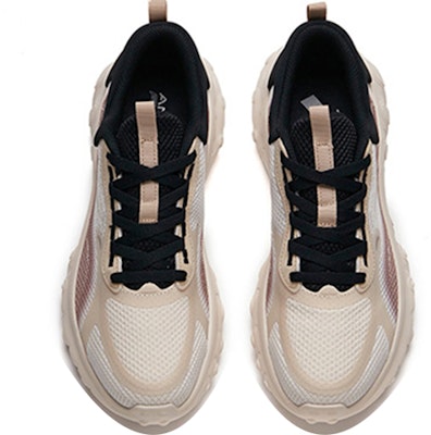安踏跑步系列运动鞋‘米色黑色棕色’ 112135510-3 Shop 安踏跑步系列运动鞋‘米色黑色棕色’ 112135510-3