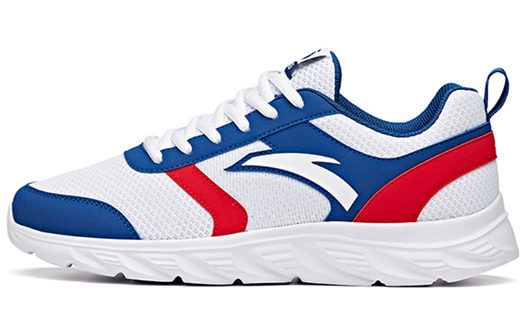 Anta Running Series Low 'Honeycomb Breathable White Blue Red'