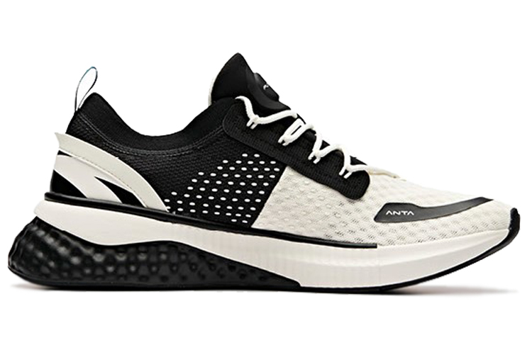 Anta Running Series Low 'Ivory Black White' 圖 2