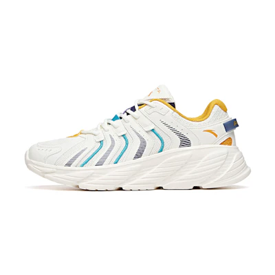 Anta Running Series Low 'Ivory Purple Commuter'
