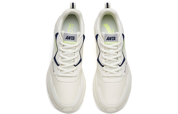 Shop Anta Running Serie Low ''Stoßdämpfend Leicht'' Weiß Blau Grün 912145573-9