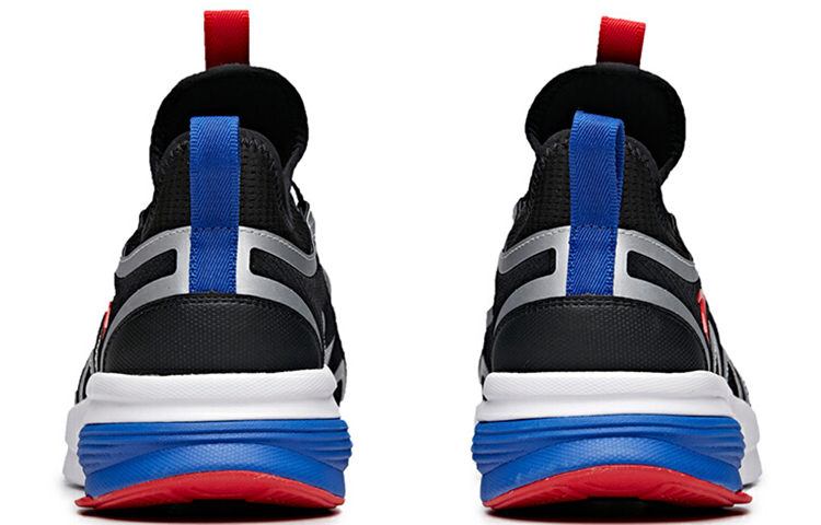 Shop Anta Tian Yan 'Black White Blue' 912025570-3