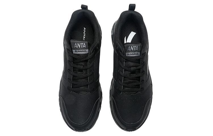 Shop Anta安踏 跑步系列 都市暢跑 防滑耐磨 低筒 跑步鞋 男性款 黑色
