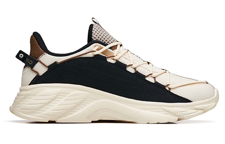 Order 安踏 跑步系列 城跡 低幫 跑步鞋 男款 白黑棕