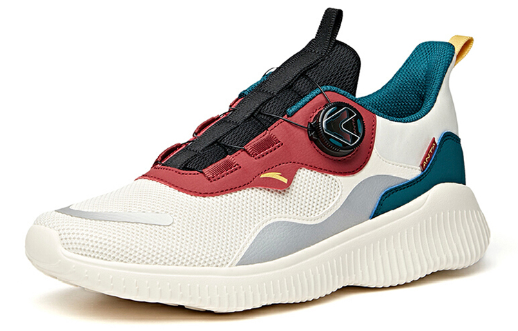 Order Anta安踏 跑步系列 免繫帶旋鈕 低筒 跑步鞋 男款 絲絨紅