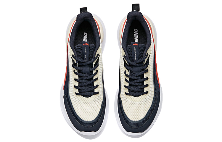 Lookbook Anta Running Series Rendah 'Putih Hitam' 111945562R-4