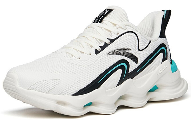 Order Anta 安踏 跑步系列 減震防滑耐磨透氣 低幫 跑步鞋 白黑