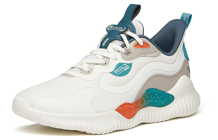 Anta Running Series Low 'White Blue Grey' 圖 3