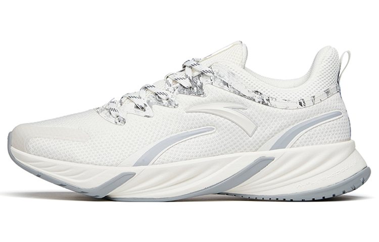 Anta Running Series Sneakers 'White Grey with Ink Fog' 112145523-5
