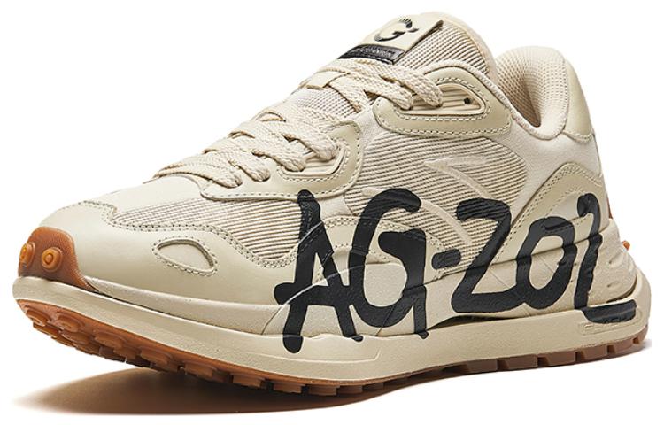 Anta Running Series Sneakers 'Beige Black White' 圖 2