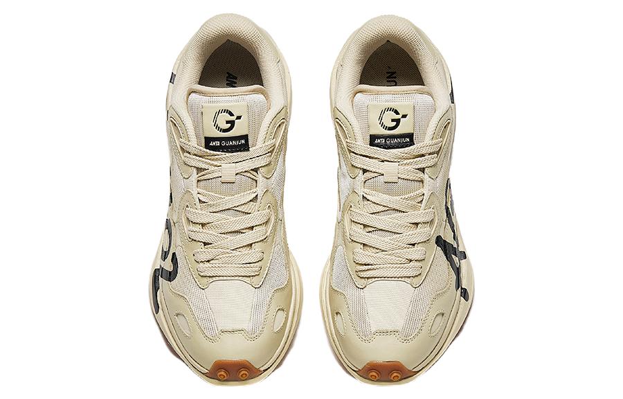 Anta Running Series Sneakers 'Beige Black White' 圖 3
