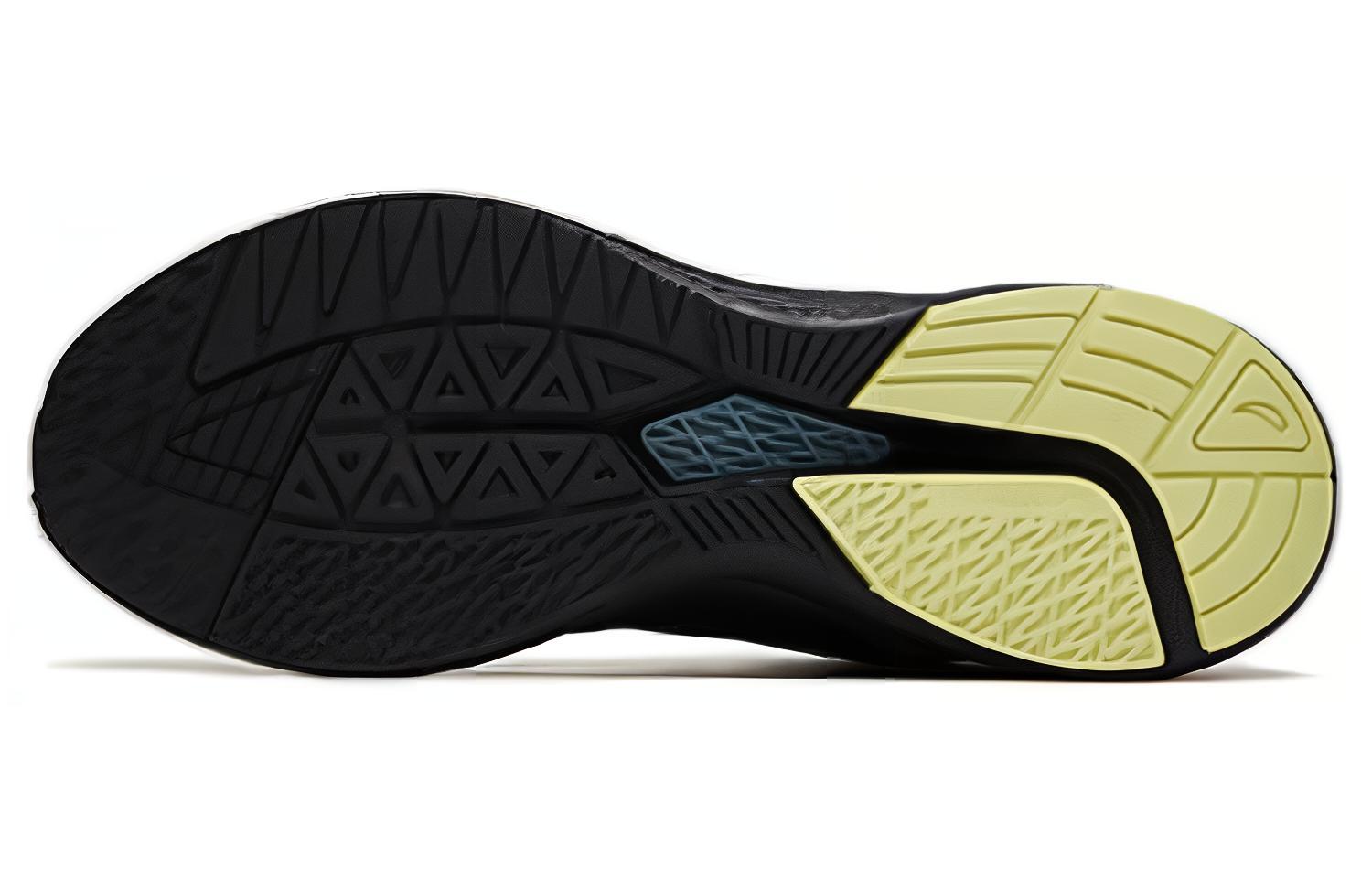 Shop 안타 러닝 시리즈 블랙 블루 그린 스니커즈 912315519-4