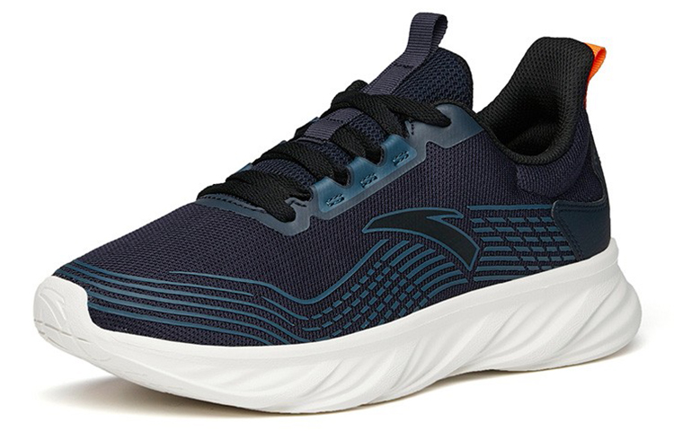 Anta Running Series Sneakers 'Black Blue Orange' 圖 2