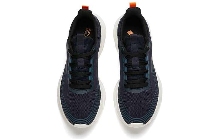 Anta Running Series Sneakers 'Black Blue Orange' 圖 3