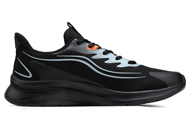 Order Sneakers Anta Running Series 'Hitam Biru Oranye' 912235581-1