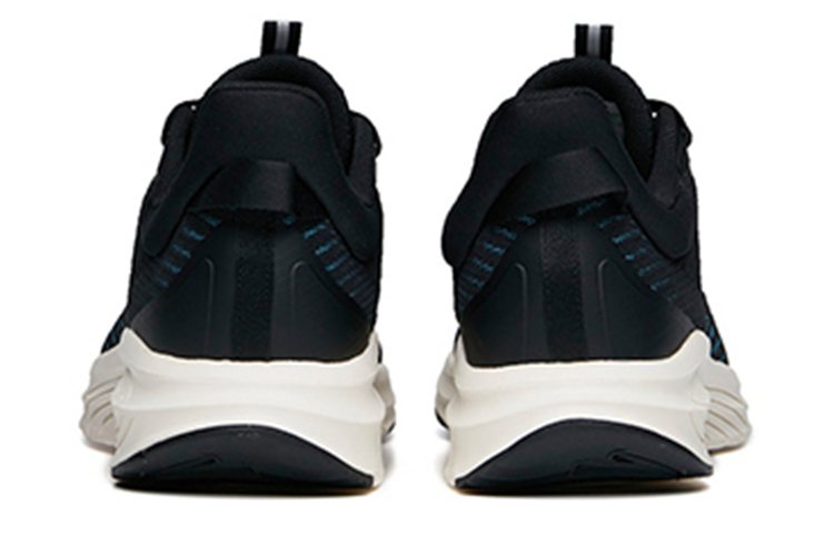 Anta Running Series Sneakers 'Black Blue Stripes Green' 圖 5