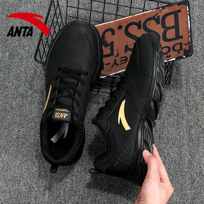 Anta Sepatu Lari Seri 'Hitam Emas' 912355581-11 Sizing Anta Sepatu Lari Seri 'Hitam Emas' 912355581-11