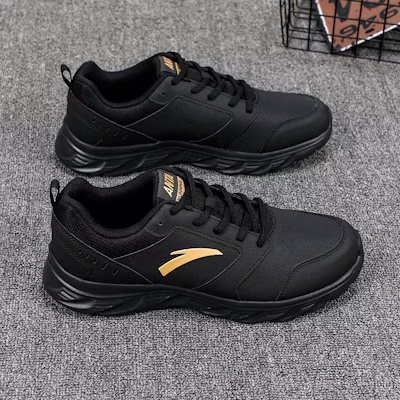 Anta Sepatu Lari Seri 'Hitam Emas' 912355581-11 1