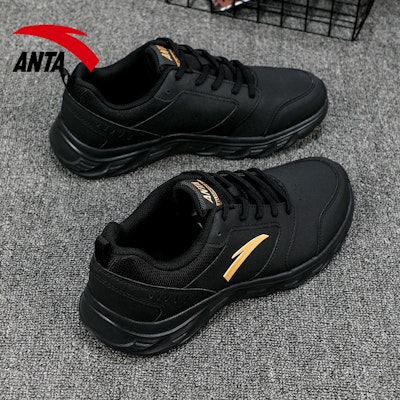 Anta Sepatu Lari Seri 'Hitam Emas' 912355581-11 2