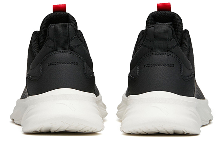 Anta Running Series Sneakers 'Black Leather Red' 圖 4