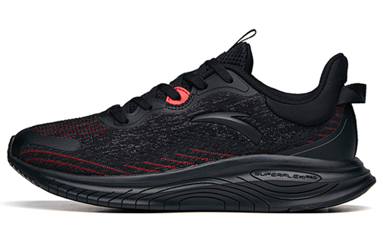 Anta Running Series Sneakers 'Black Red'
