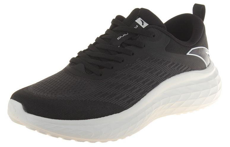 Lookbook アンタ ランニングシリーズ スニーカー 'ブラック ホワイト' 112335501S-1