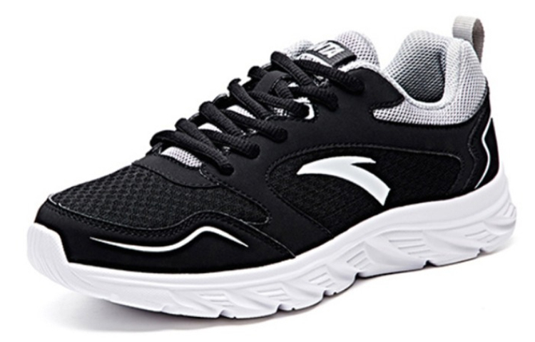 Order アンタ ランニングシューズ 黒白 (Anta Ranningushūzu KuroShiro) 91645515-5