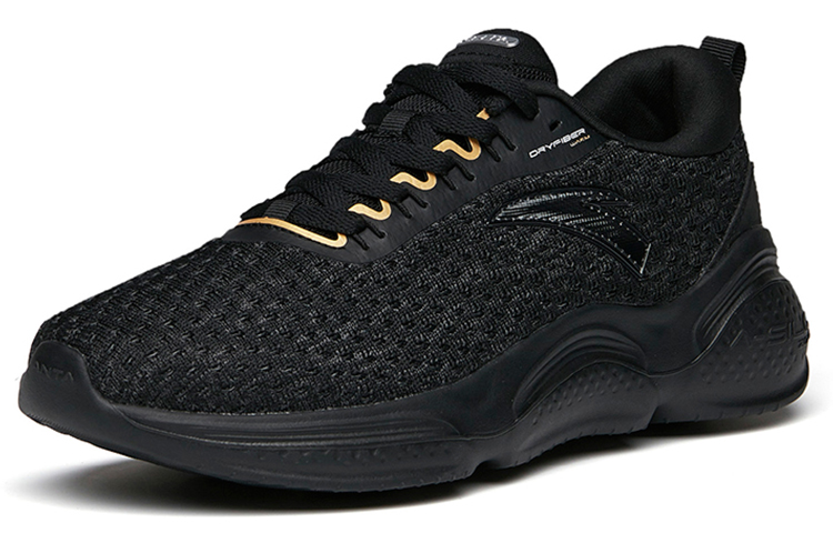 Anta Running Series Sneakers 'Black Yellow' 圖 2