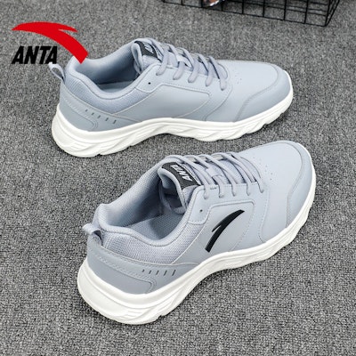 安踏 跑步系列 灰色运动鞋 912355581-13 2